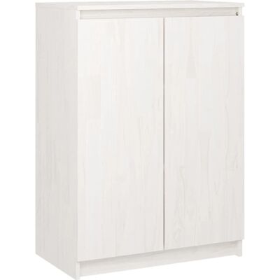 vidaXL Modell 808109 Weiße Massive Kiefernschrank - Sideboard vidaXL Modell 808109 Weiße Massive Kiefernschrank - Sideboard