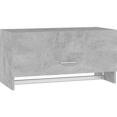 vidaXL Kleiderschrank Beton Grau - Aufbewahrungsmöbel vidaXL Kleiderschrank Beton Grau - Aufbewahrungsmöbel