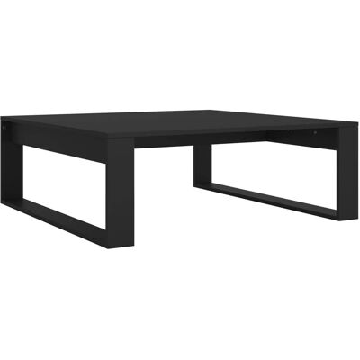 vidaXL Zwarte salontafel - Koffietafel vidaXL Zwarte salontafel - Koffietafel