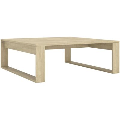 vidaXL Sonoma Eichen-Couchtisch - Stabil, Leicht zu Reinigen - Wohnzimmer vidaXL Sonoma Eichen-Couchtisch - Stabil, Leicht zu Reinigen - Wohnzimmer