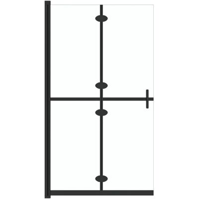 vidaXL Faltbare Walk-in Duschwand Transparent ESG Glas - Duschwand vidaXL Faltbare Walk-in Duschwand Transparent ESG Glas - Duschwand
