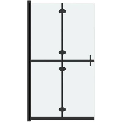 vidaXL Klappbare Milchglas-Duschwand - Duschart vidaXL Klappbare Milchglas-Duschwand - Duschart