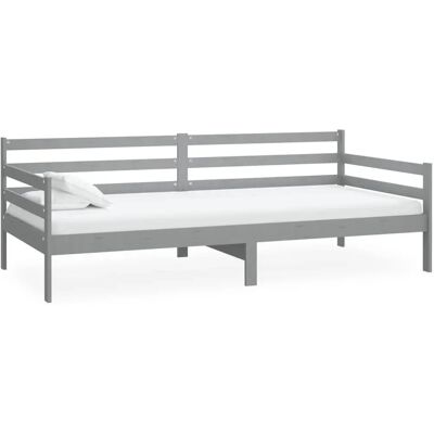 vidaXL Harmaa mäntysänky - 90x200 cm vidaXL Harmaa mäntysänky - 90x200 cm