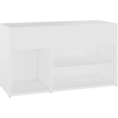 vidaXL Schuhbank Weiß 80x30x45 cm - Schuhbank vidaXL Schuhbank Weiß 80x30x45 cm - Schuhbank