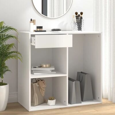 vidaXL Hvid kosmetikskabinet - 80x40x75 cm - Opbevaringsmøbel vidaXL Hvid kosmetikskabinet - 80x40x75 cm - Opbevaringsmøbel