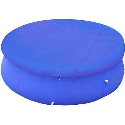 vidaXL 2x Pooldæksler PE Rund 460 cm Blå - Cover vidaXL 2x Pooldæksler PE Rund 460 cm Blå - Cover