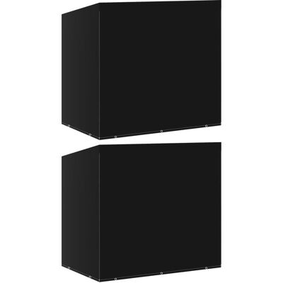 vidaXL Schwarze Gartenschaukelabdeckung 255x145x170 cm - Möbelüberzug vidaXL Schwarze Gartenschaukelabdeckung 255x145x170 cm - Möbelüberzug