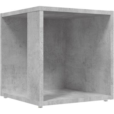 vidaXL Bijzettafel betongrijs 33x33x34,5 cm - Bijzettafel vidaXL Bijzettafel betongrijs 33x33x34,5 cm - Bijzettafel