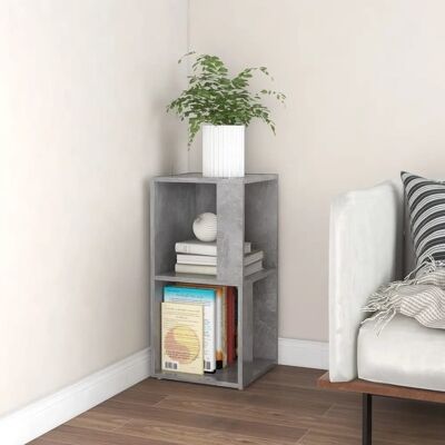 vidaXL Eckregal Beton Grau 33x33x67 cm Sperrholz - Eckschrank vidaXL Eckregal Beton Grau 33x33x67 cm Sperrholz - Eckschrank