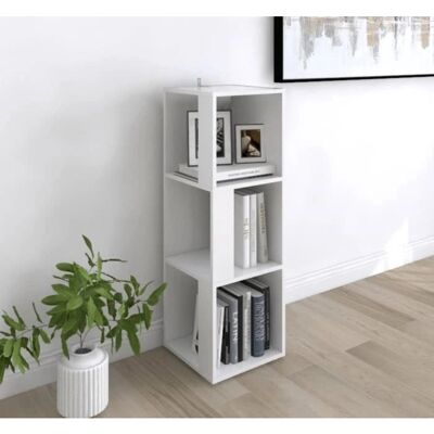 vidaXL Hoekkast wit multiplex voor kantoor binnen - Hoekkast, wit, 33x33x100 cm vidaXL Hoekkast wit multiplex voor kantoor binnen - Hoekkast, wit, 33x33x100 cm