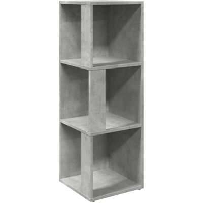 vidaXL Hoekkast Grey Engineered Wood - Corner Cabinet vidaXL Hoekkast Grey Engineered Wood - Corner Cabinet