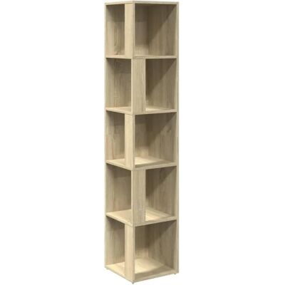 vidaXL Sonoma Oak Corner Cabinet - Storage & Display vidaXL Sonoma Oak Corner Cabinet - Storage & Display