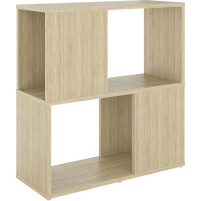 vidaXL Sonoma Eichenregal - 60x24x63 cm, Holz, Modernes Design vidaXL Sonoma Eichenregal - 60x24x63 cm, Holz, Modernes Design
