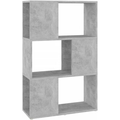 vidaXL Grau Beton 60x24x94 cm Regal/Zimmerteiler vidaXL Grau Beton 60x24x94 cm Regal/Zimmerteiler