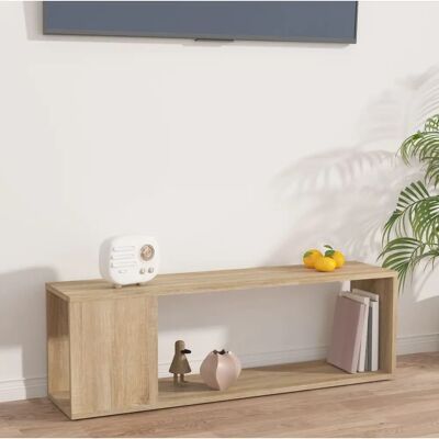 vidaXL TV-Schrank Sonoma Eiche Holzwerkstoff - TV Schrank vidaXL TV-Schrank Sonoma Eiche Holzwerkstoff - TV Schrank