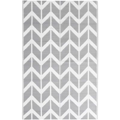 vidaXL Alfombra Exterior ARAKIL Gris 160x230 cm - Alfombra Exterior vidaXL Alfombra Exterior ARAKIL Gris 160x230 cm - Alfombra Exterior