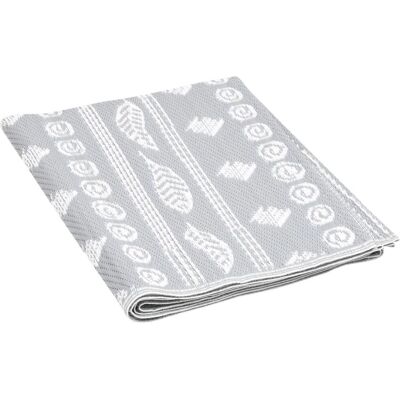 vidaXL Outdoor-Teppich Arakil Grau 190x290 cm PP - Garten- und Terrassenläufer vidaXL Outdoor-Teppich Arakil Grau 190x290 cm PP - Garten- und Terrassenläufer
