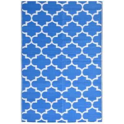 vidaXL Outdoor Rug ARAKIL Blue - Outdoor Rug vidaXL Outdoor Rug ARAKIL Blue - Outdoor Rug