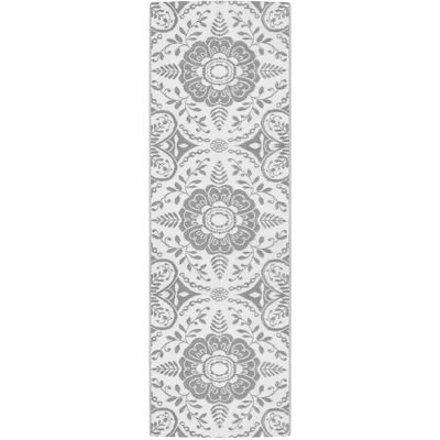 vidaXL Outdoor Carpet Light Grey 80x250 cm PP - Outdoor Carpet vidaXL Outdoor Carpet Light Grey 80x250 cm PP - Outdoor Carpet