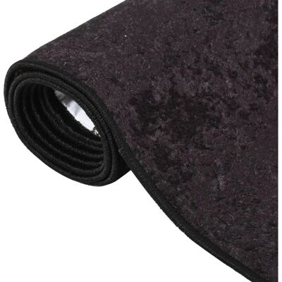Alfombra lavable antideslizante gris antracita vidaXL - Alfombra Alfombra lavable antideslizante gris antracita vidaXL - Alfombra