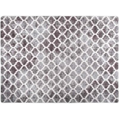 vidaXL Multi-colour Washable Rug - Anti-slip Living Room Floor Carpet vidaXL Multi-colour Washable Rug - Anti-slip Living Room Floor Carpet