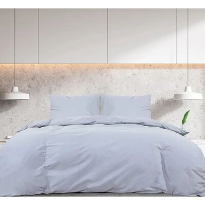 vidaXL Sæt Sengelinned Grå 200x200 cm Bomuld vidaXL Sæt Sengelinned Grå 200x200 cm Bomuld