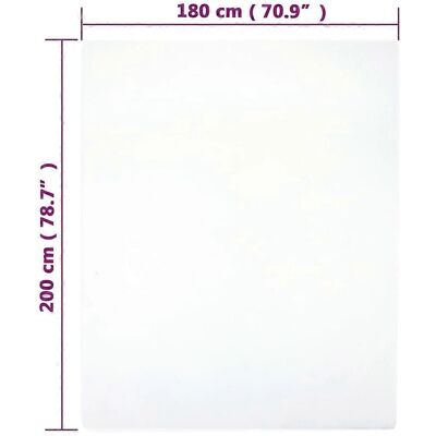 vidaXL 180x200 cm Jersey Spannbettlaken Baumwolle - Spannbettlaken vidaXL 180x200 cm Jersey Spannbettlaken Baumwolle - Spannbettlaken