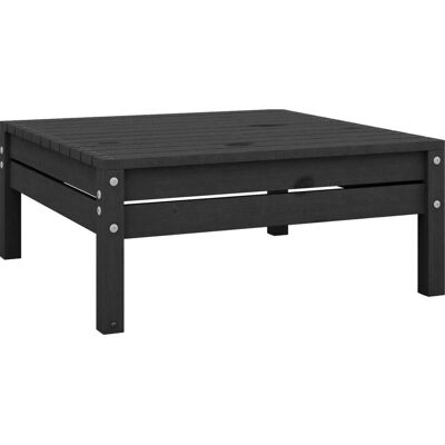 vidaXL 806581 Gartensitzbank - Schwarzes Holz Gartenhocker vidaXL 806581 Gartensitzbank - Schwarzes Holz Gartenhocker