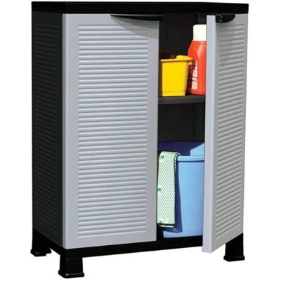 vidaXL Kunststoffschrank 68x39x92 cm - Aufbewahrungsschrank vidaXL Kunststoffschrank 68x39x92 cm - Aufbewahrungsschrank