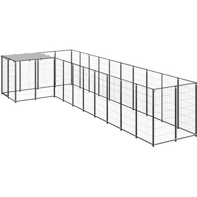 Enclos pour chiens en acier étanche UV Résistant Grand espace d'exercice Enclos pour chiens en acier étanche UV Résistant Grand espace d'exercice