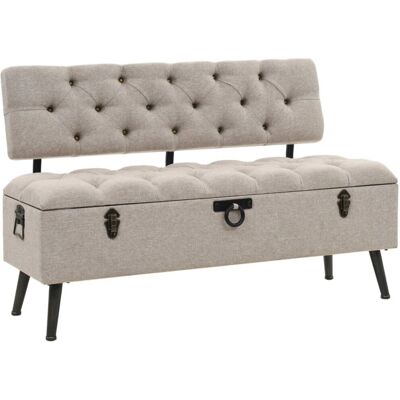 VidaXL Indoor Bank - Vintage Stil, Gepolstert, 110x52x75cm VidaXL Indoor Bank - Vintage Stil, Gepolstert, 110x52x75cm