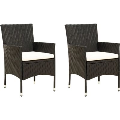 VidaXL Buitenstoelen - Weerbestendig, Set van 4 VidaXL Buitenstoelen - Weerbestendig, Set van 4
