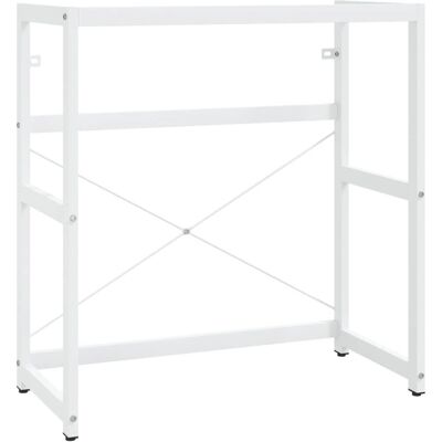 vidaXL Badmöbel/Waschbeckenunterschrank - Weiß, 79x38x83 cm - Badezimmermöbel vidaXL Badmöbel/Waschbeckenunterschrank - Weiß, 79x38x83 cm - Badezimmermöbel