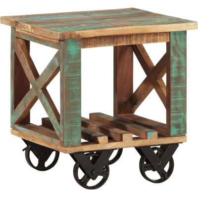 vidaXL Wiederverwendeter Holz Beistelltisch - 40x40x42 cm vidaXL Wiederverwendeter Holz Beistelltisch - 40x40x42 cm
