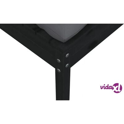 vidaXL Drewniana ławka ogrodowa / podnóżek Czarny Modułowy design Wielokolorowy vidaXL Drewniana ławka ogrodowa / podnóżek Czarny Modułowy design Wielokolorowy