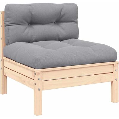 vidaXL Garten-Sofa 2-Sitzer mit Kissen - Gartendekoration vidaXL Garten-Sofa 2-Sitzer mit Kissen - Gartendekoration