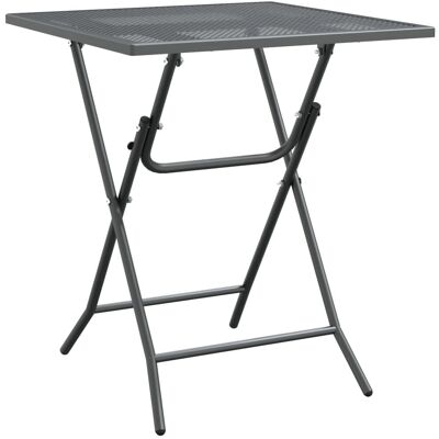 VidaXL Gartentisch - Metallgitter - 60x60x72 cm VidaXL Gartentisch - Metallgitter - 60x60x72 cm