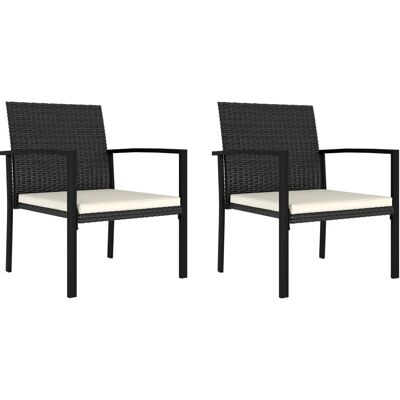 vidaXL 317170 Gartensessel - Wetterfester PE-Rattan vidaXL 317170 Gartensessel - Wetterfester PE-Rattan