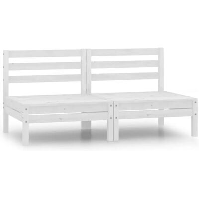 vidaXL 3082373 Meblość ogrodowa - Litego drewna sosnowego 2-osobowa vidaXL 3082373 Meblość ogrodowa - Litego drewna sosnowego 2-osobowa