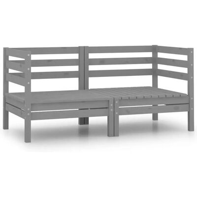 vidaXL 3082389 pihakeinu - Puutarha 2-hengen penkki harmaa vidaXL 3082389 pihakeinu - Puutarha 2-hengen penkki harmaa
