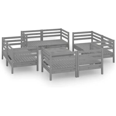 vidaXL 3082434 Ulkokalustesarja - Massiivinen Männykkäpuu Lounge vidaXL 3082434 Ulkokalustesarja - Massiivinen Männykkäpuu Lounge