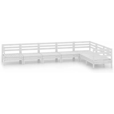 vidaXL Gartensitzgruppe - 7-teiliges Holz Gartenmöbel-Set - Outdoor Furniture Set vidaXL Gartensitzgruppe - 7-teiliges Holz Gartenmöbel-Set - Outdoor Furniture Set