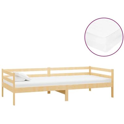 vidaXL Slaapbank met Matras - Modern Meubel voor Dag en Nacht vidaXL Slaapbank met Matras - Modern Meubel voor Dag en Nacht