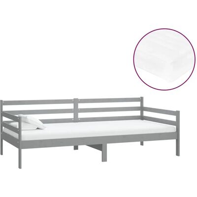 VidaXL Schlafsofa Grau - Vielseitig und Bequem VidaXL Schlafsofa Grau - Vielseitig und Bequem