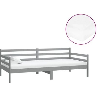 vidaXL Slaapbank Grijs - Sofa Bed vidaXL Slaapbank Grijs - Sofa Bed