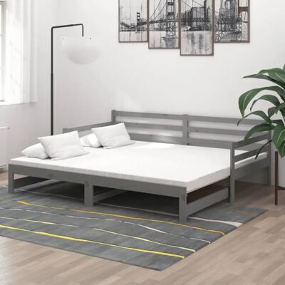 vidaXL Sovesofa - Grå - Sofa bed vidaXL Sovesofa - Grå - Sofa bed