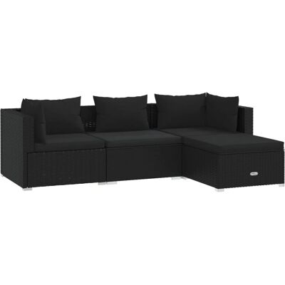 Zestaw Mebli Ogrodowych VidaXL - Nowoczesny Lounge Zestaw Mebli Ogrodowych VidaXL - Nowoczesny Lounge