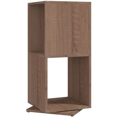 vidaXL Nova - Armoire tournante fonctionnelle en Chêne Sonoma - Bibliothèque pour salon - Publicité vidaXL Nova - Armoire tournante fonctionnelle en Chêne Sonoma - Bibliothèque pour salon - Publicité