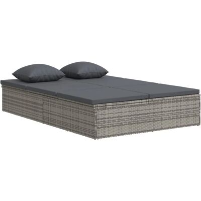 VidaXL Outdoor Bed - Verstellbares Sonnenbett & Sofa VidaXL Outdoor Bed - Verstellbares Sonnenbett & Sofa