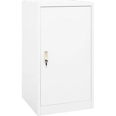 Armoire Selle vidaXL Blanc Acier Rangement Intérieur - Publicité Armoire Selle vidaXL Blanc Acier Rangement Intérieur - Publicité